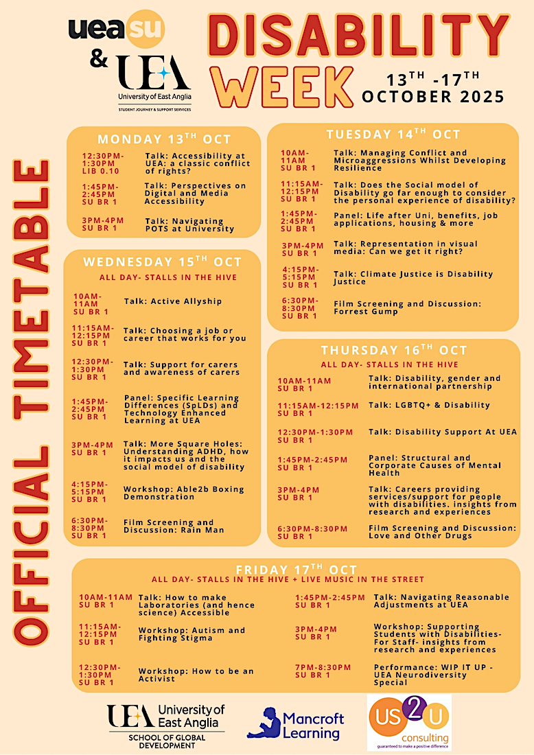 Schedule Poster website