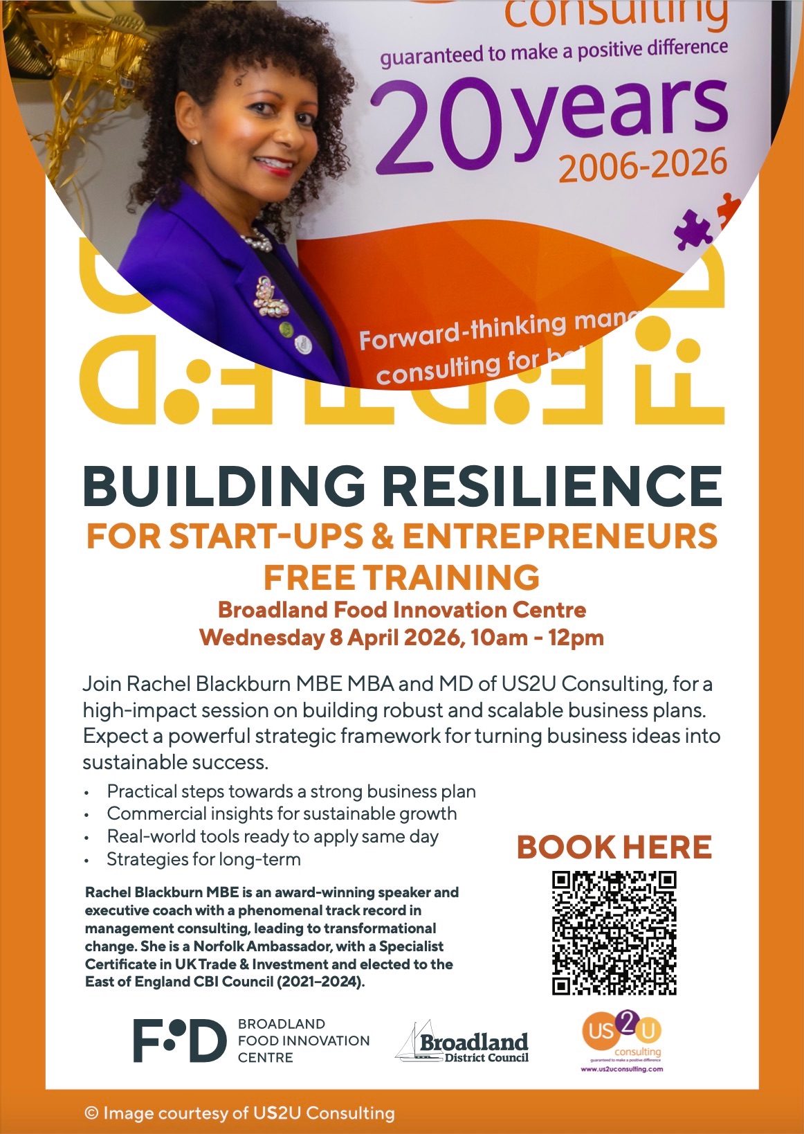 us2u broadland training poster 8 April 2026